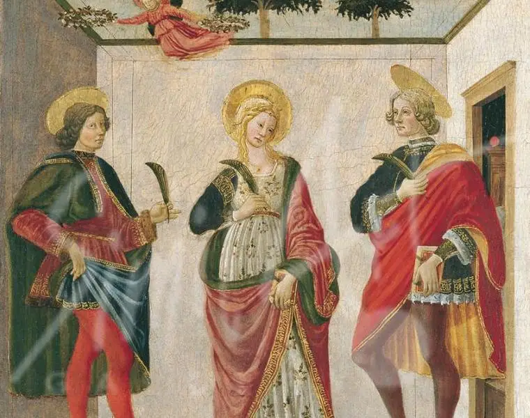 Imagem de Santos Tibúrcio, Valeriano e Máximo, Mártires