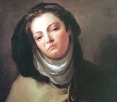 Imagem de Santa Ludovina, Virgem e Padroeira dos Enfermos