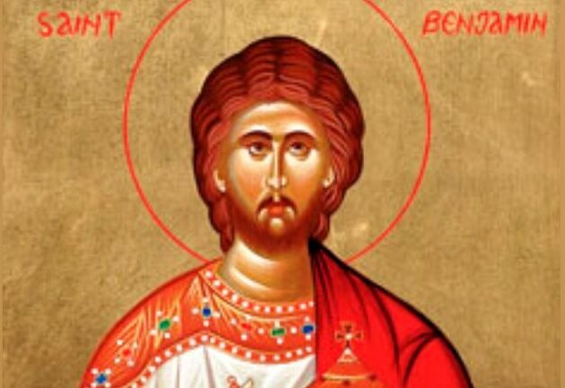 Imagem de São Benjamim, Diácono e Mártir